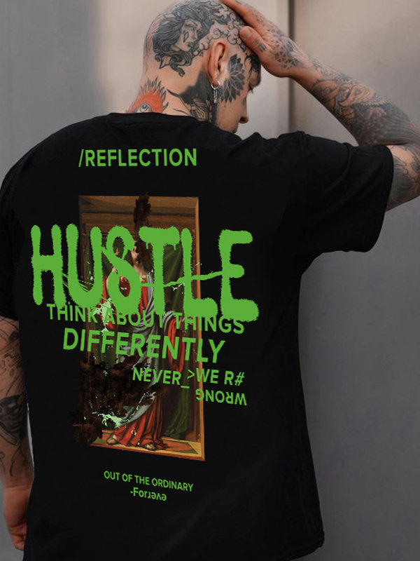Street Fashion Graffiti - American Fashion Brand Hand-painted Graffiti Oil