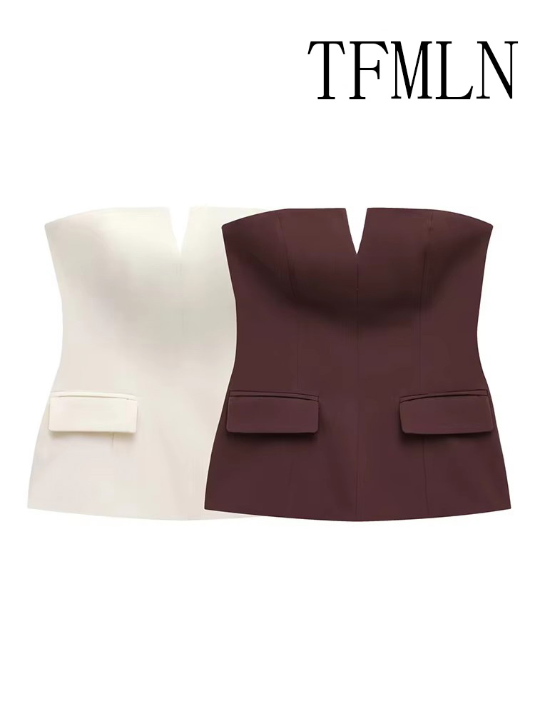 TFMLN Womens Strapless Crop 20 - огляд і ціна Street Fashion Trends 2025