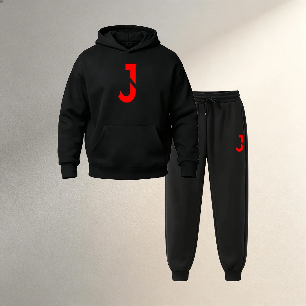 Men's Sets 2Pcs Autumn Winter  - огляд і ціна Street Fashion Male