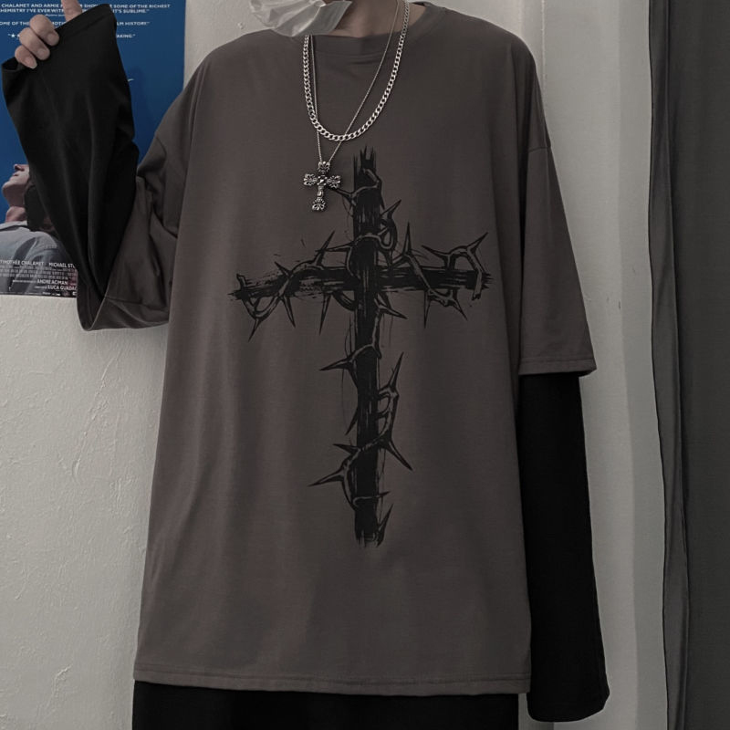 Grunge Clothes Women Long Slee - огляд і ціна Street Fashion Goth