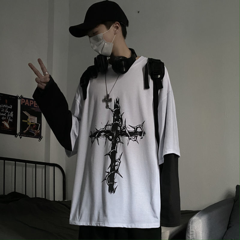 Grunge Clothes Women Long Slee - огляд і ціна Street Fashion Goth
