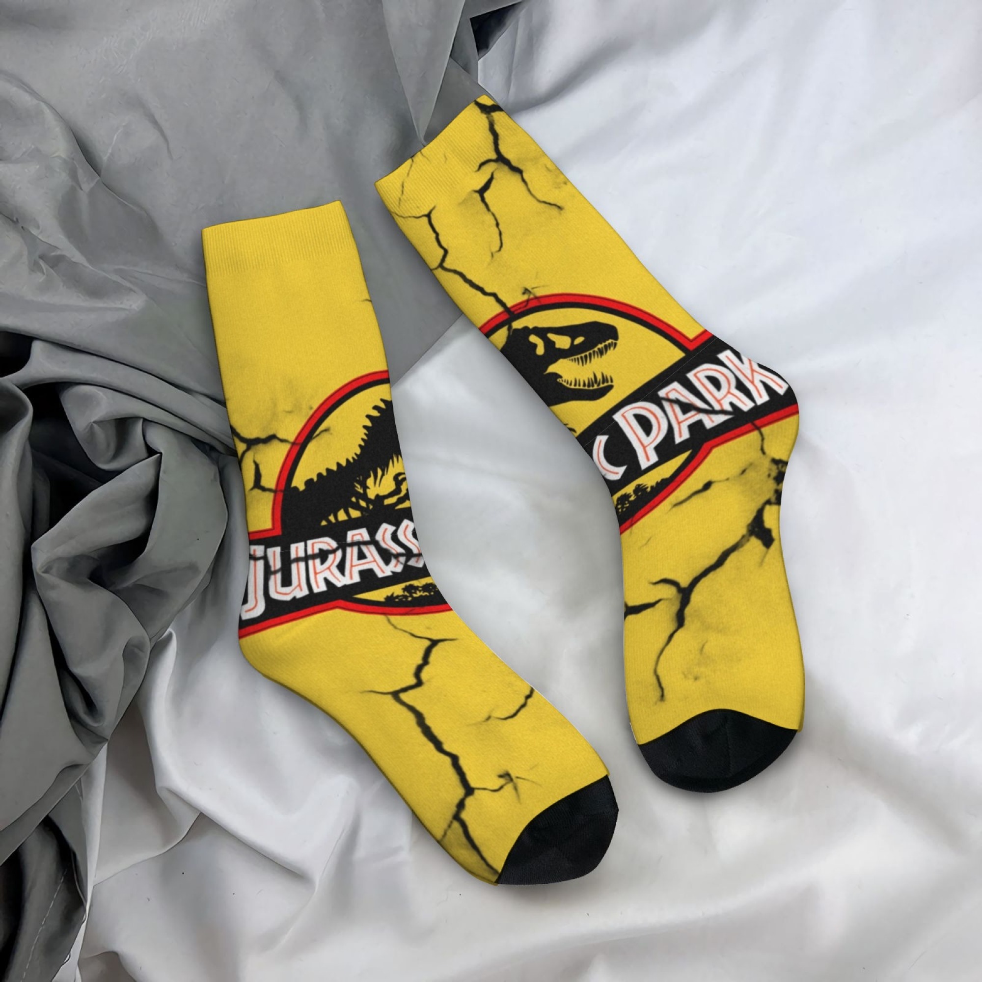 Jurassic Park Dinosaur Socks R - огляд і ціна Street Fashion Style Youtube