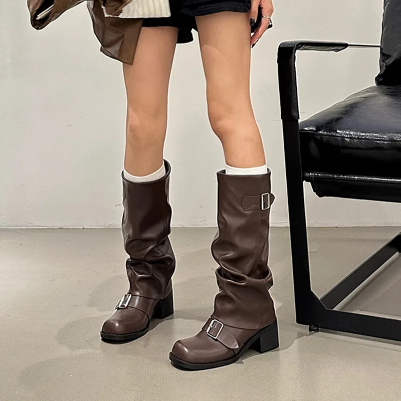 Woman Boots Knee High Platform - огляд і ціна Street Fashion Trends 2025