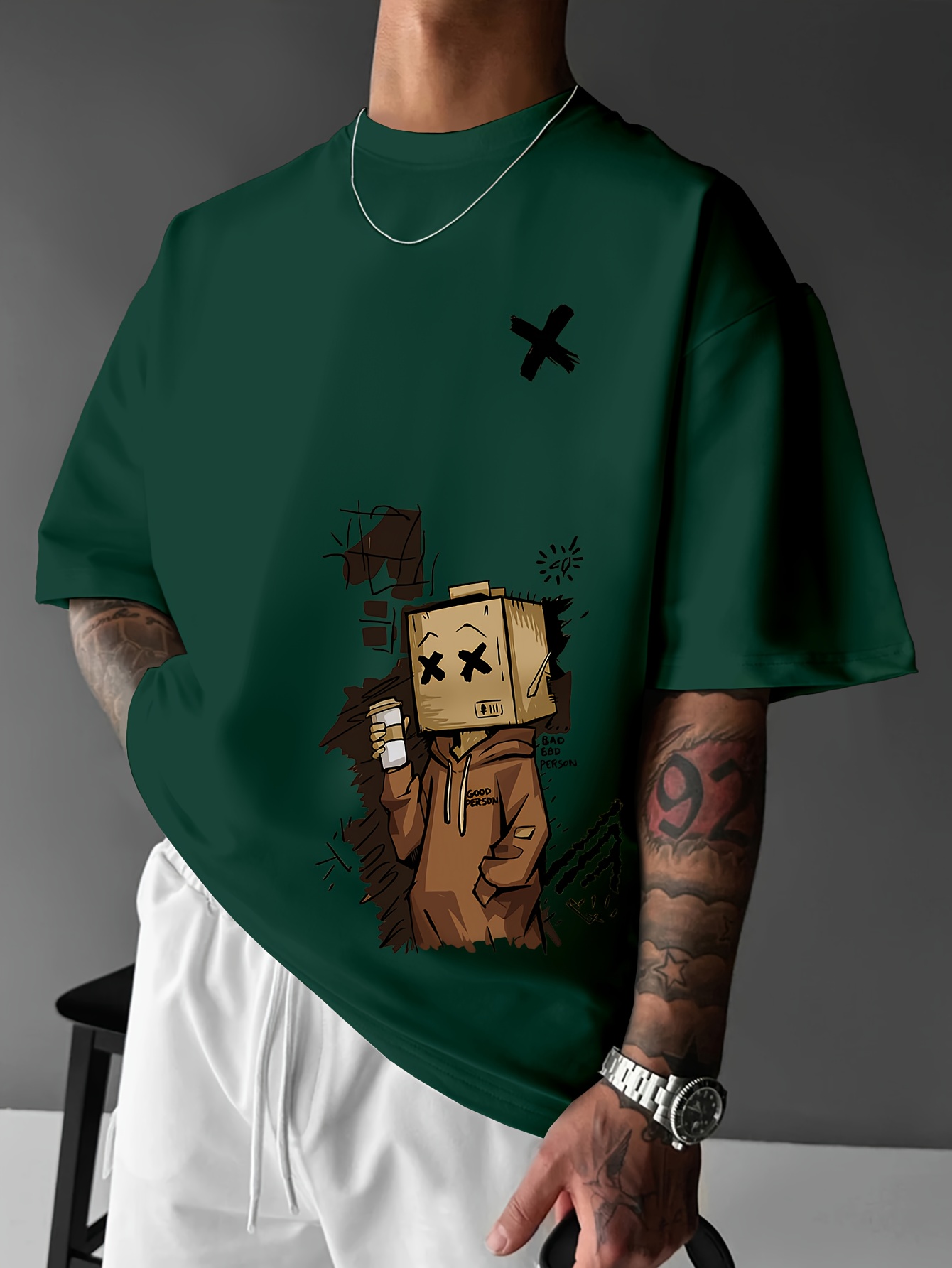 European and American Summer M - огляд і ціна Street Fashion Graffiti