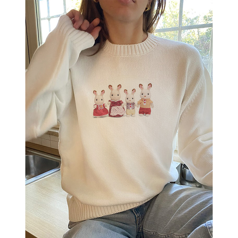Spring Sweaters New Sweet Stre - огляд і ціна Street Fashion Goth