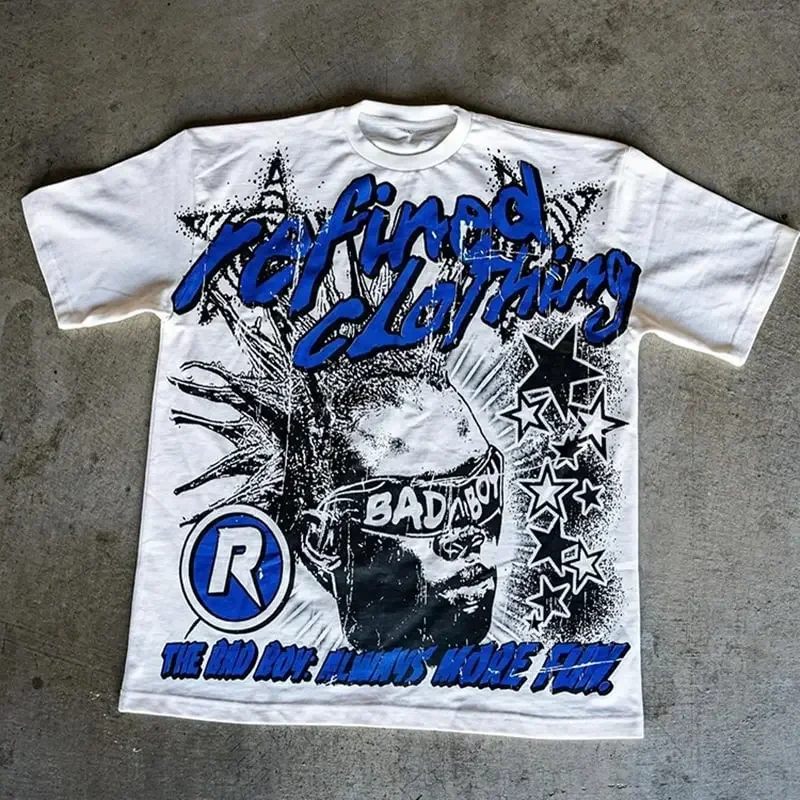 2026 Retro 90s Graffiti Star P - огляд і ціна Street Fashion Graffiti