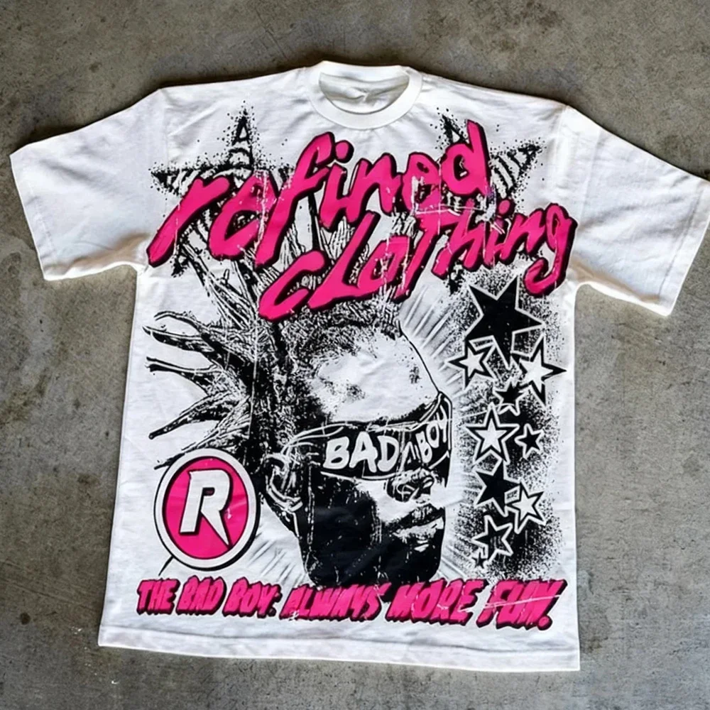 2026 Retro 90s Graffiti Star P - огляд і ціна Street Fashion Graffiti