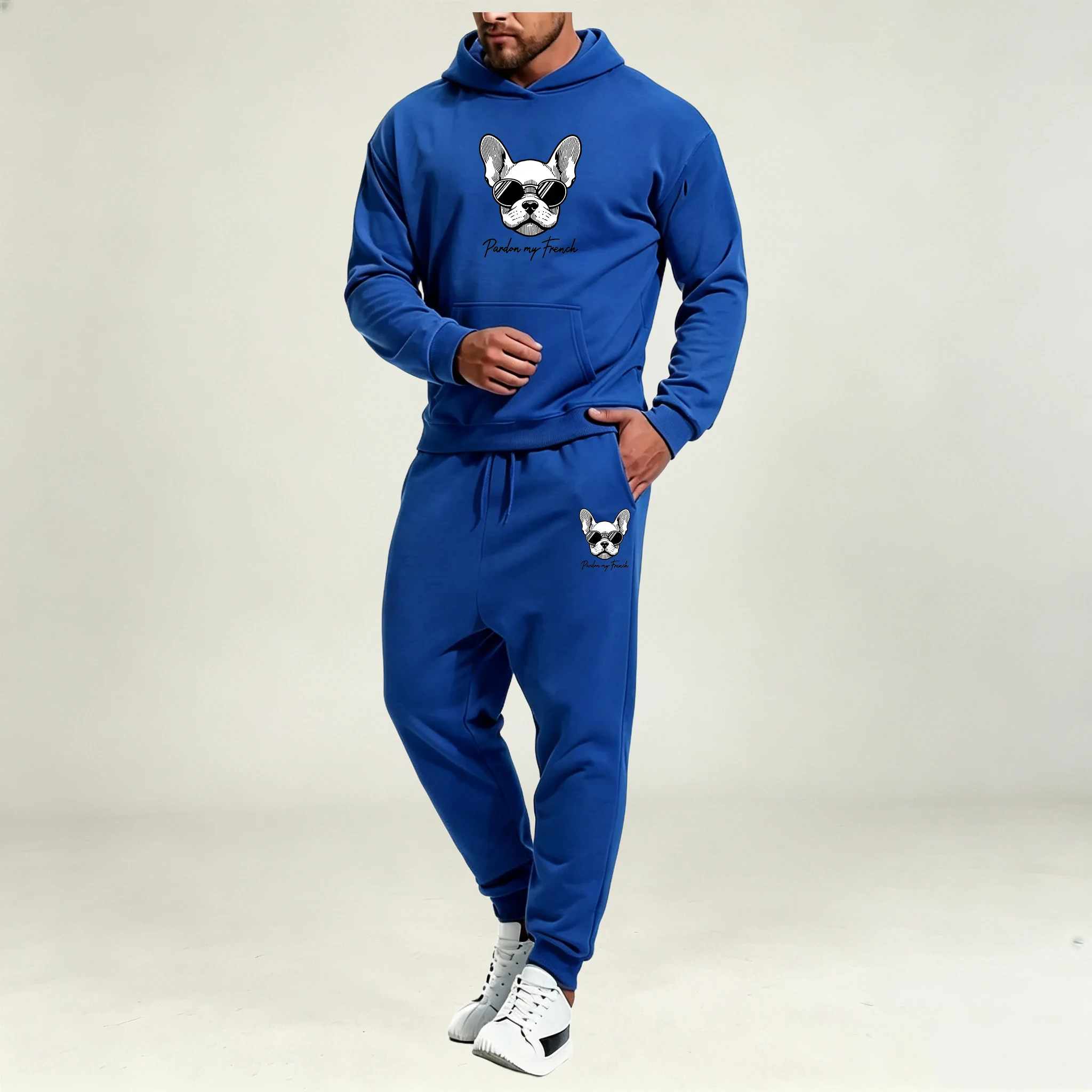 Men Clothing Sets 2Pcs Autumn  - огляд і ціна Street Fashion Male