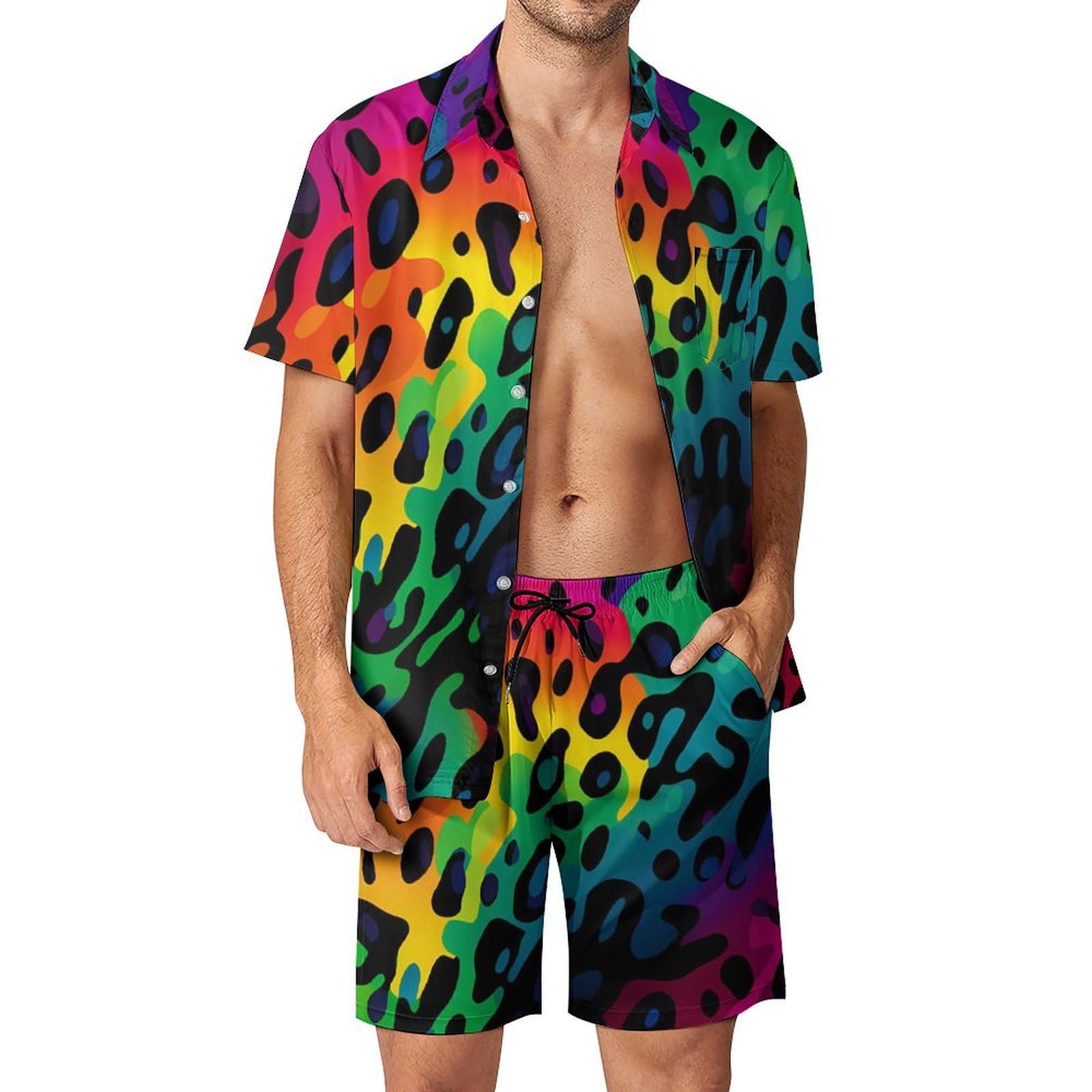 Summer Irregular Geometric 3D  - огляд і ціна Street Fashion Male