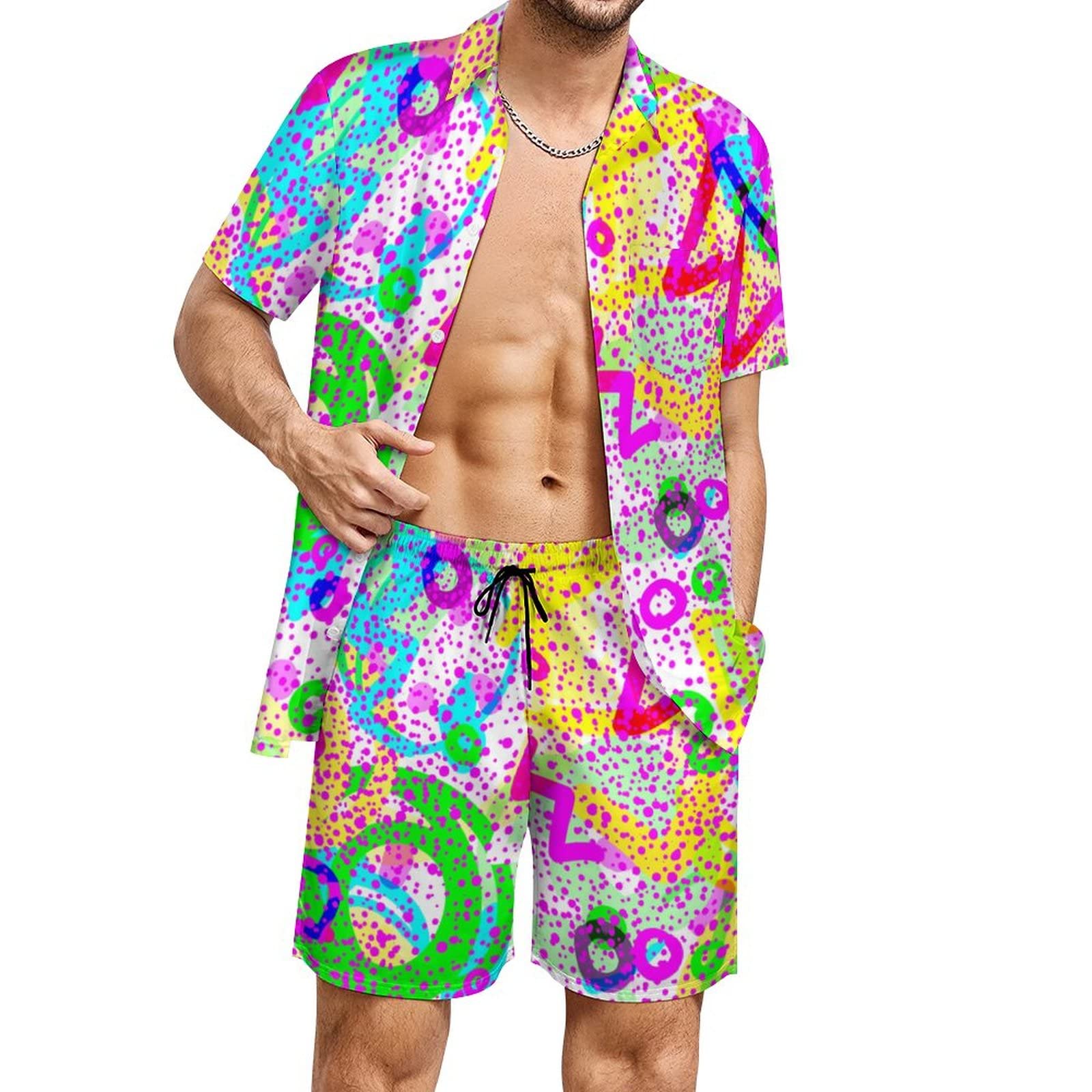 Summer Irregular Geometric 3D  - огляд і ціна Street Fashion Male
