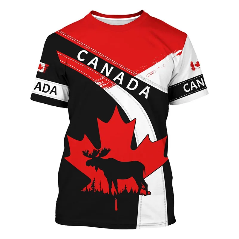 Fashion New Canada T-shirt Men - огляд і ціна Street Fashion Canada