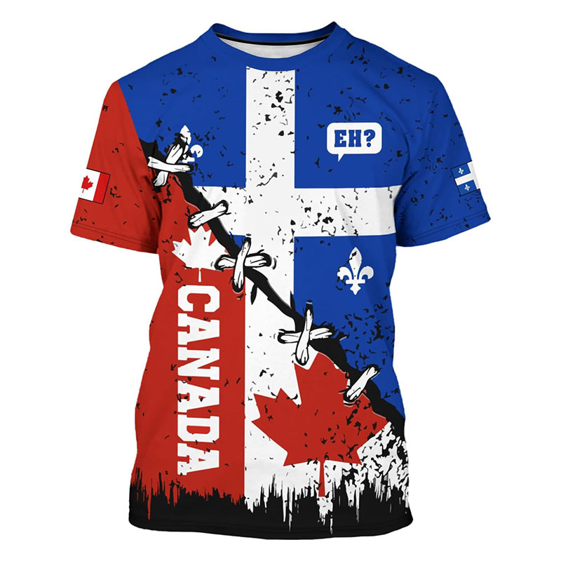 Fashion New Canada T-shirt Men - огляд і ціна Street Fashion Canada