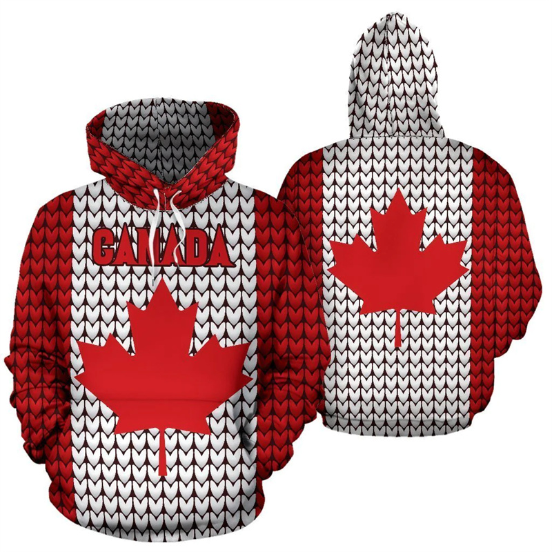 Canada Flag Always In Me 3d Pr - огляд і ціна Street Fashion Canada