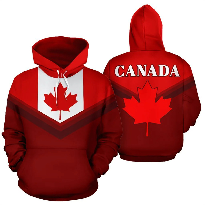 Canada Flag Always In Me 3d Pr - огляд і ціна Street Fashion Canada