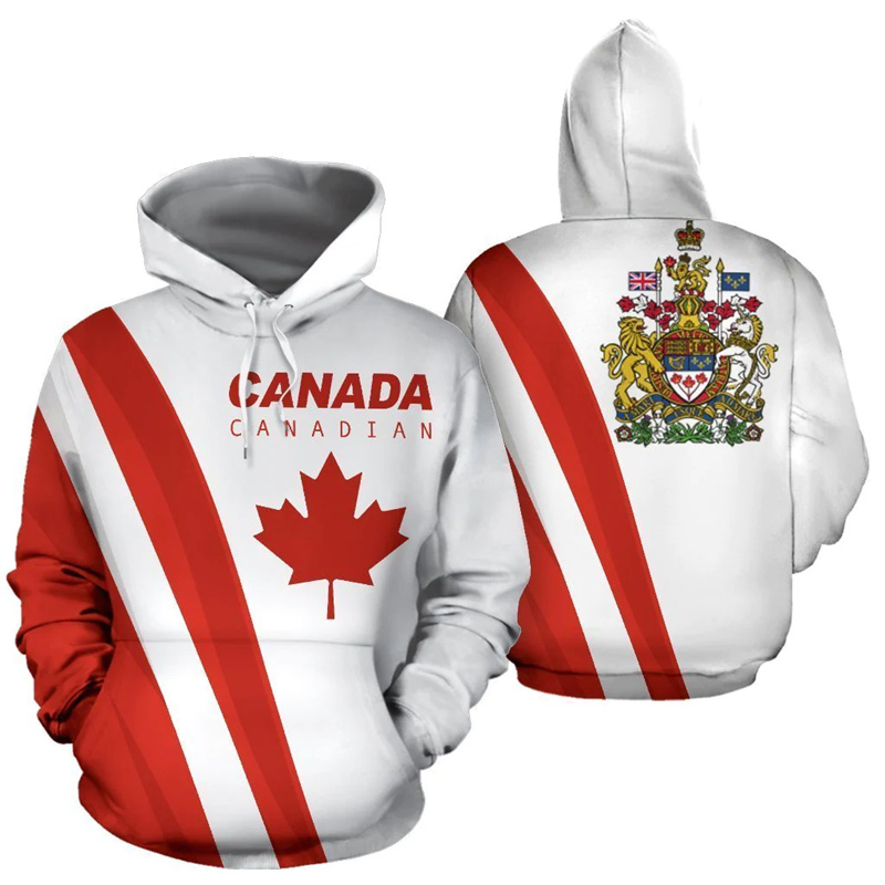 Canada Flag Always In Me 3d Pr - огляд і ціна Street Fashion Canada