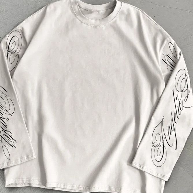 Autumn T-shirt retro fashion h - огляд і ціна Street Fashion Hong Kong
