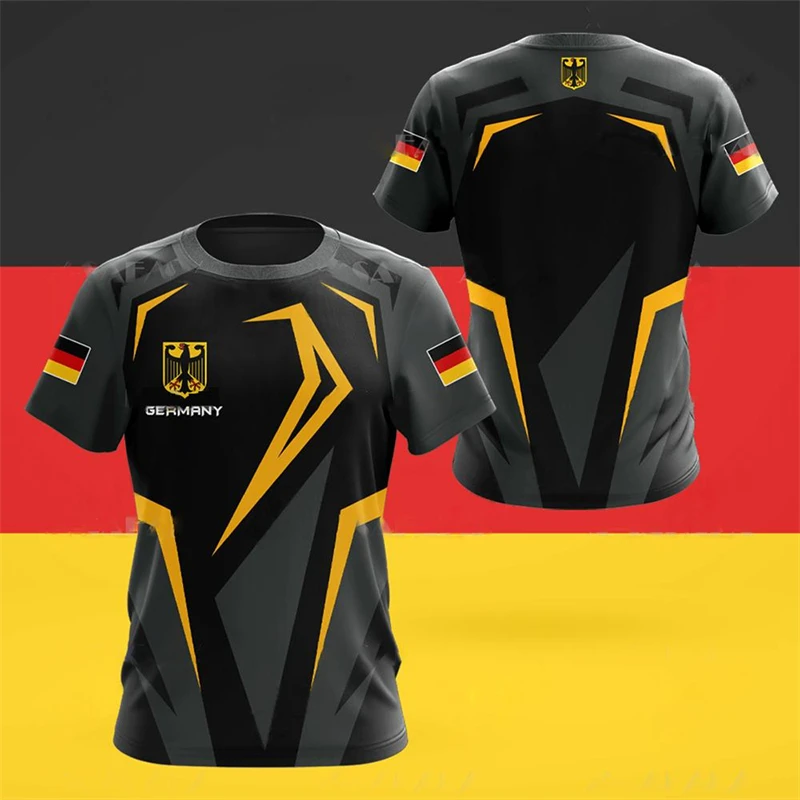 Unisex Germany Camo T-Shirt, E - огляд і ціна Street Fashion Germany
