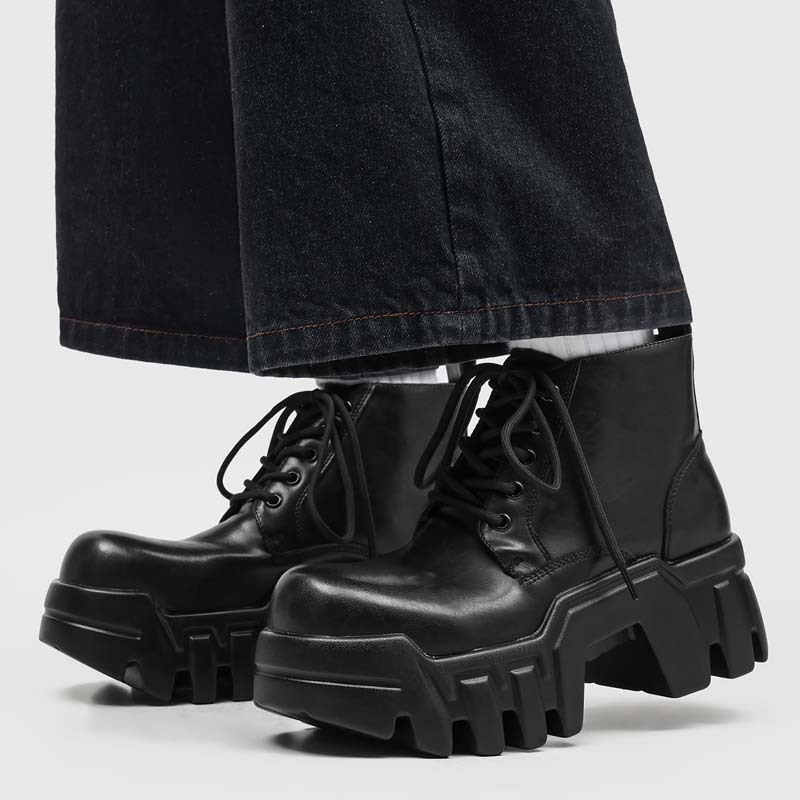 men fashion punk gothic platfo - огляд і ціна Street Fashion Punk