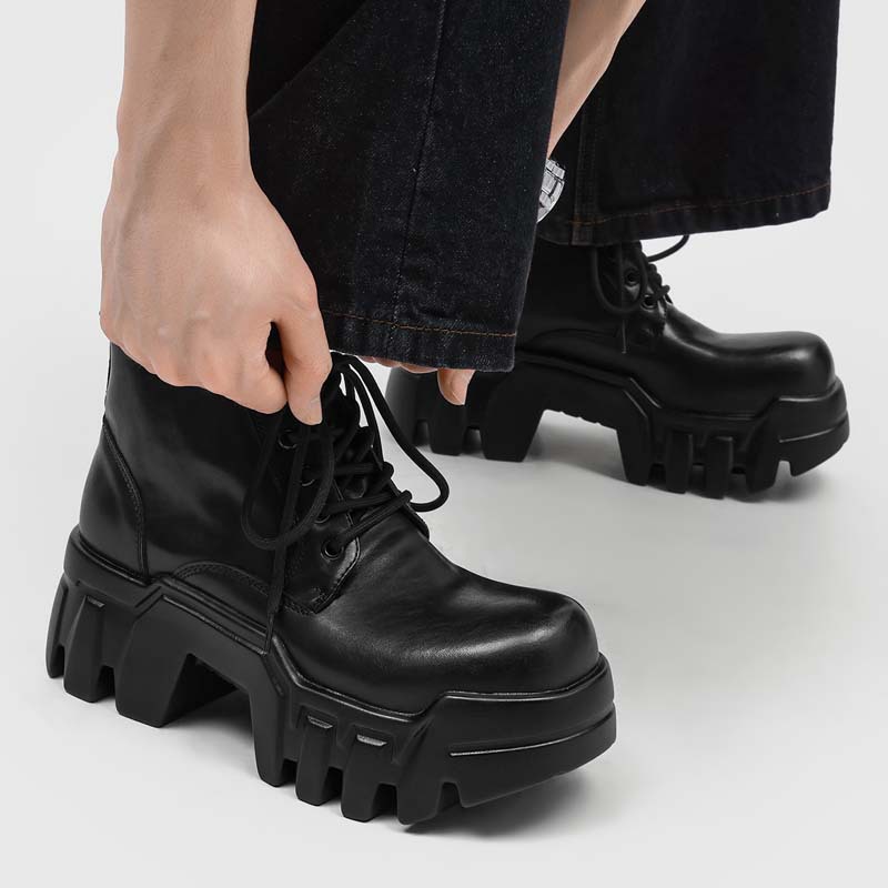 men fashion punk gothic platfo - огляд і ціна Street Fashion Punk