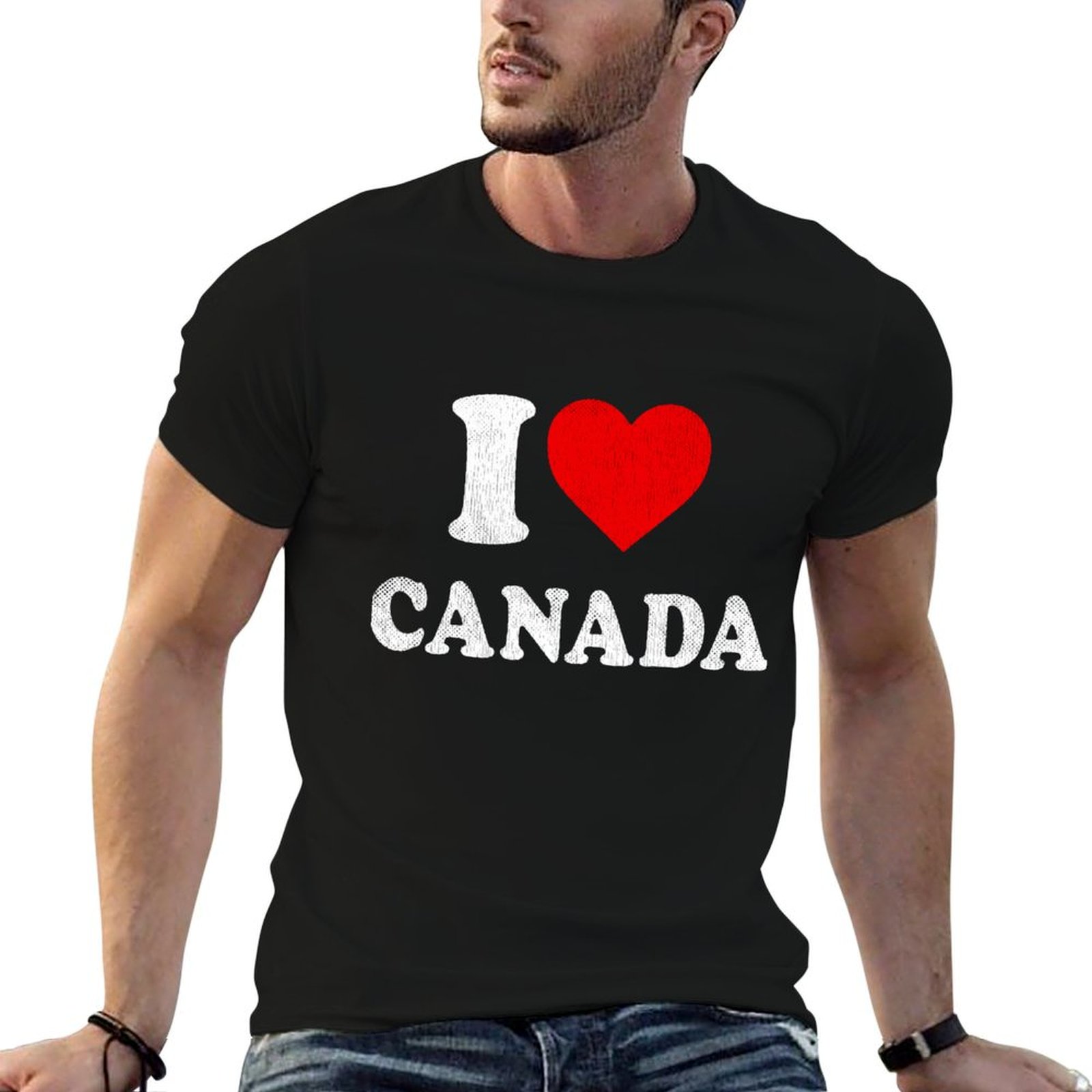 I Love Canada Tshirt Souvenir  - огляд і ціна Street Fashion Canada