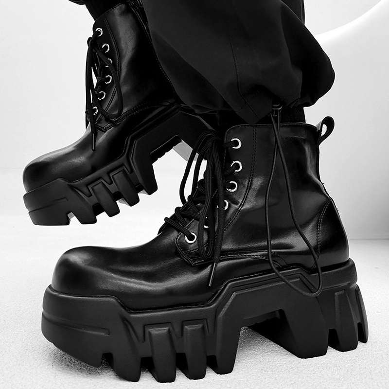 luxury fashion men boots natur - огляд і ціна Street Fashion Punk