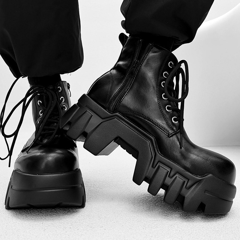 luxury fashion men boots natur - огляд і ціна Street Fashion Punk