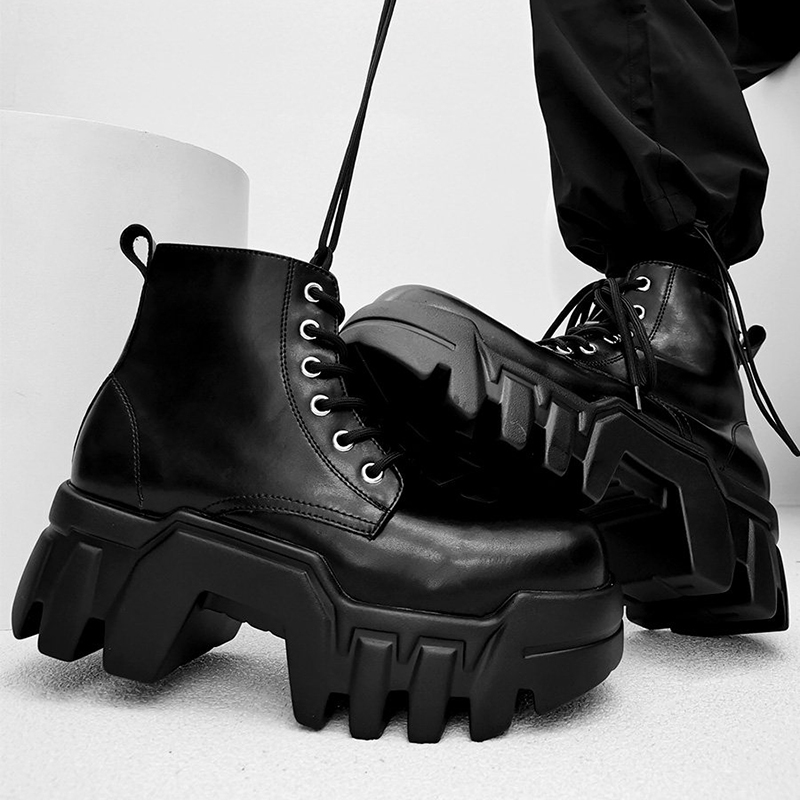 luxury fashion men boots natur - огляд і ціна Street Fashion Punk