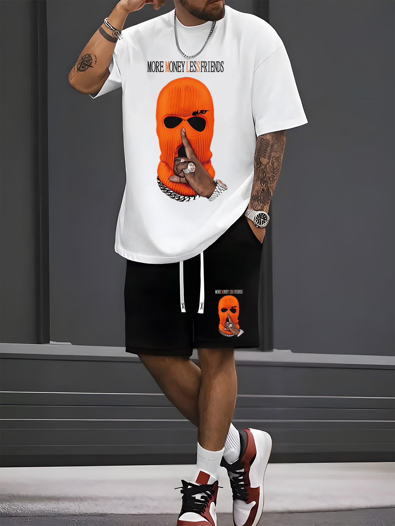 2026 Summer New Men's Short-Sl - огляд і ціна Street Fashion Male