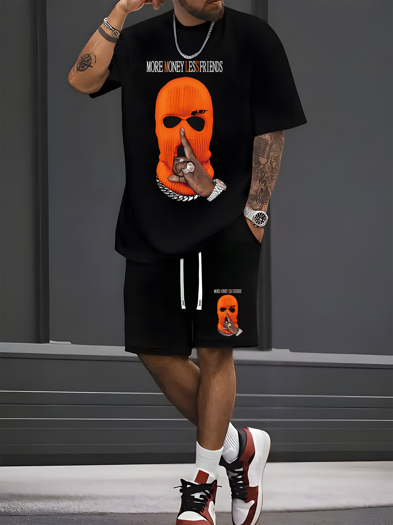 2026 Summer New Men's Short-Sl - огляд і ціна Street Fashion Male