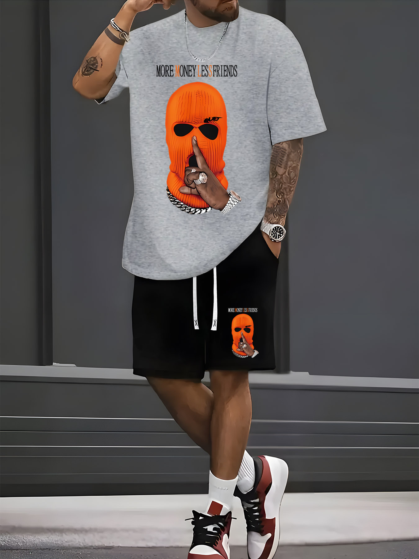 2026 Summer New Men's Short-Sl - огляд і ціна Street Fashion Male
