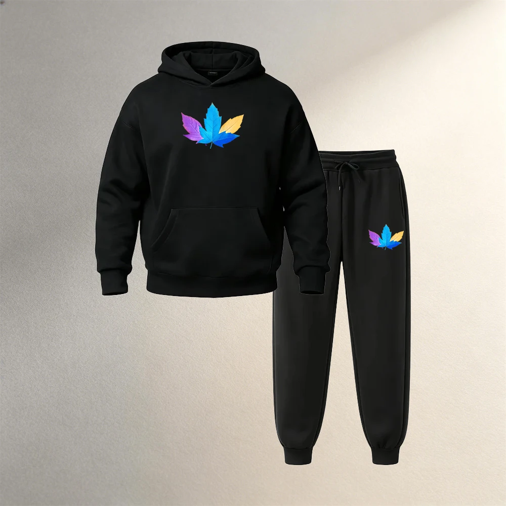 Men's Pullover Hoodies Sets 2  - огляд і ціна Street Fashion Male