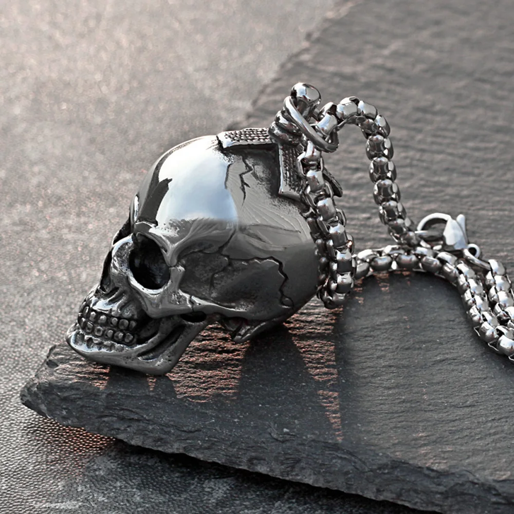Goth Three Dimensional Skull P - огляд і ціна Street Fashion Goth